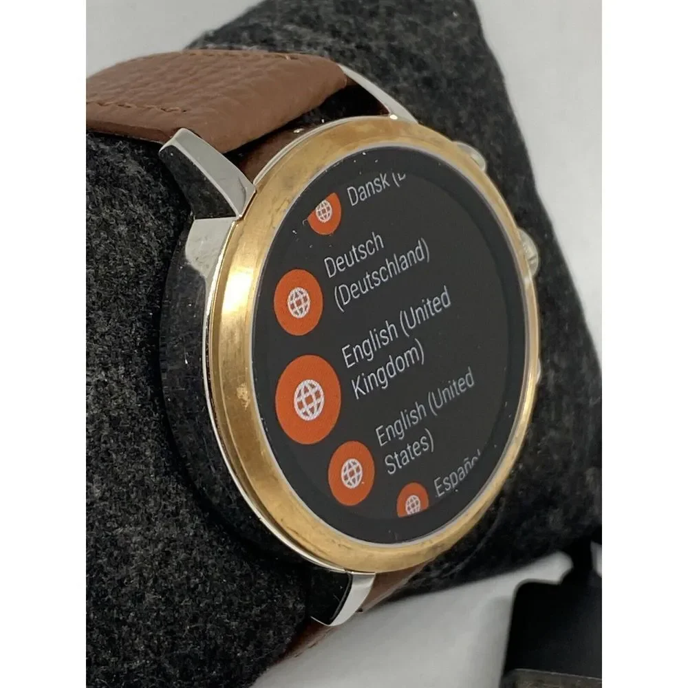 Fossil Gen 4 Authentic Digital Dial Smart Watch Custom Band FTW6016 LT349